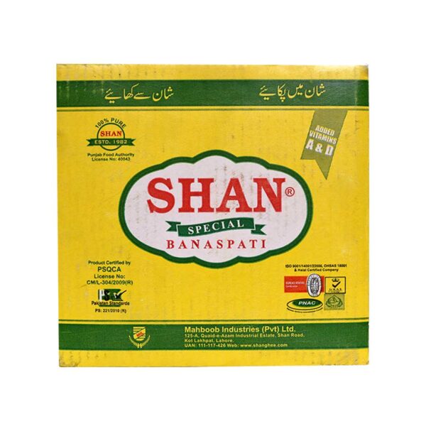 Shan Banaspati Ghee 1Ltr x 12